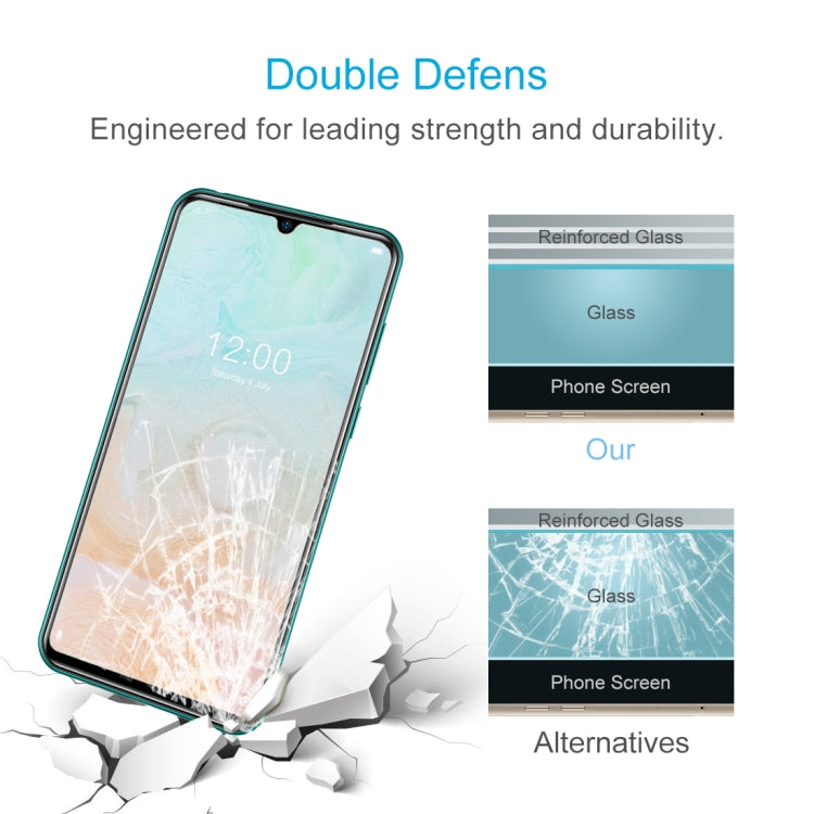 10 PCS For Doogee N20 Pro 0.26mm 9H 2.5D Tempered Glass Film, For Doogee N20 Pro 10 PCS