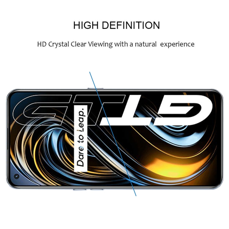 For OPPO Realme GT 5G / Realme GT Master Full Glue Full Cover Screen Protector Tempered Glass Film, For OPPO Realme GT 5G / Realme GT Master (1 PC)