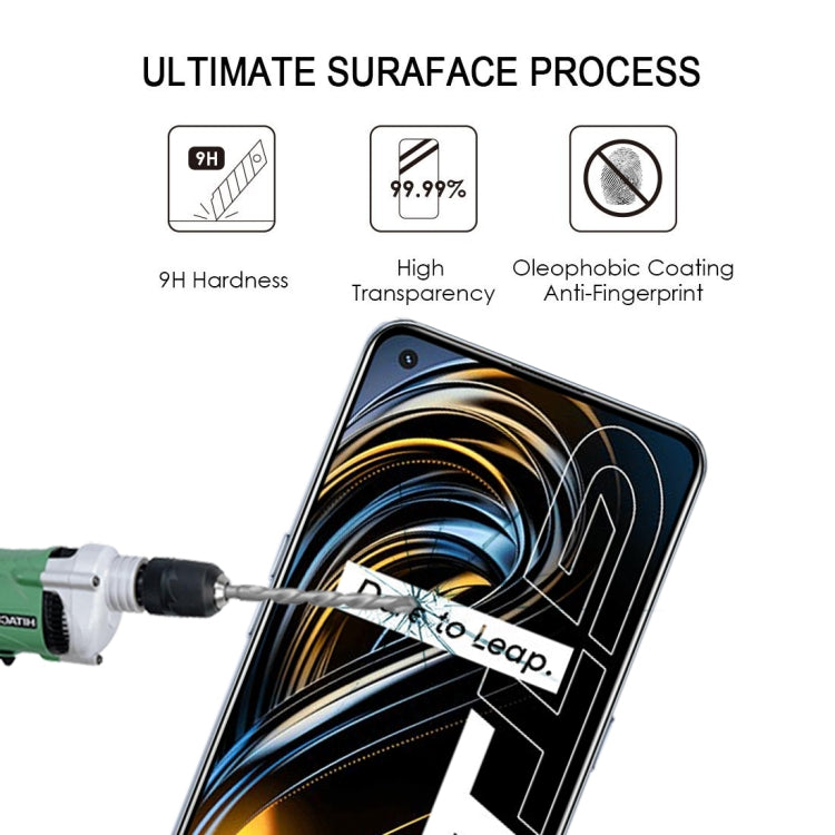 For OPPO Realme GT 5G / Realme GT Master Full Glue Full Cover Screen Protector Tempered Glass Film, For OPPO Realme GT 5G / Realme GT Master (1 PC)