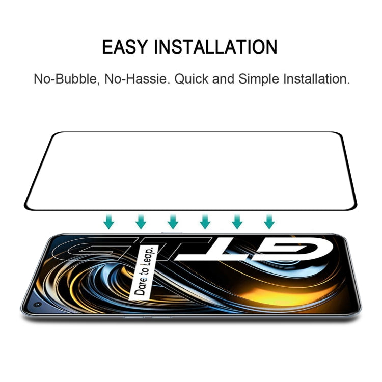 For OPPO Realme GT 5G / Realme GT Master Full Glue Full Cover Screen Protector Tempered Glass Film, For OPPO Realme GT 5G / Realme GT Master (1 PC)