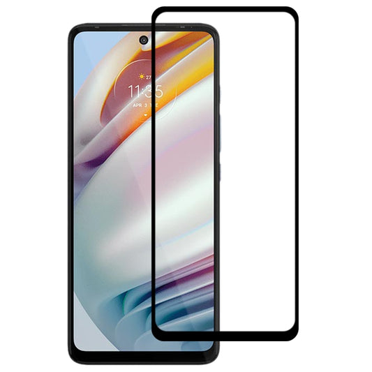 Protector de pantalla de vidrio templado con pegamento completo para Motorola Moto G60, G51, Moto G60S y G200 5G (1 unidad)