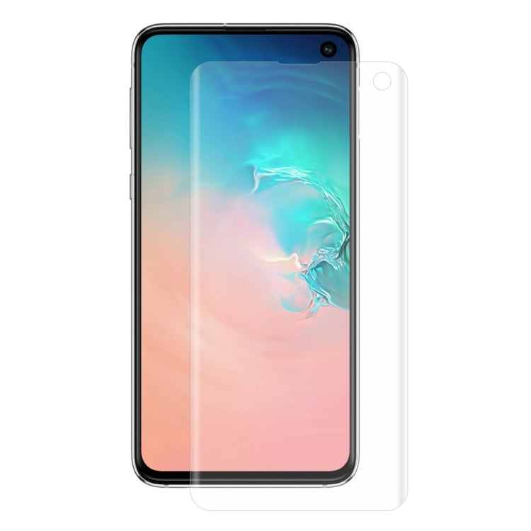 ENKAY Hat-prince 3D Full Screen PET Curved Hot Bending HD Screen Protector Film for Galaxy S10 E, Galaxy S10 E
