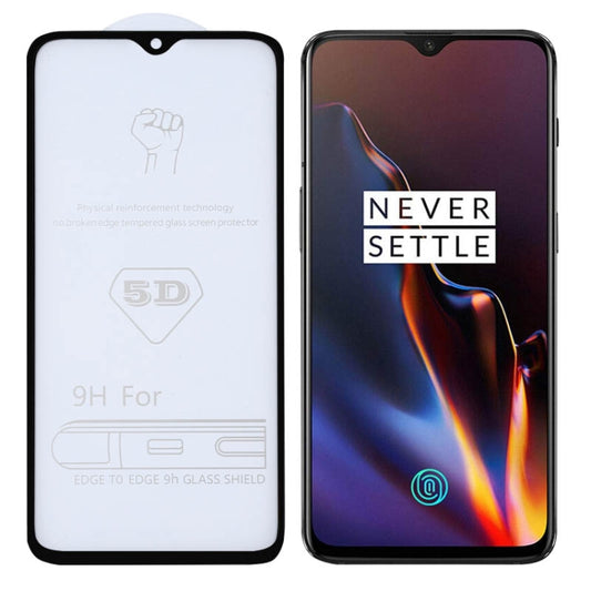 Film en verre trempé 9H 5D Full Glue pour OnePlus 6T