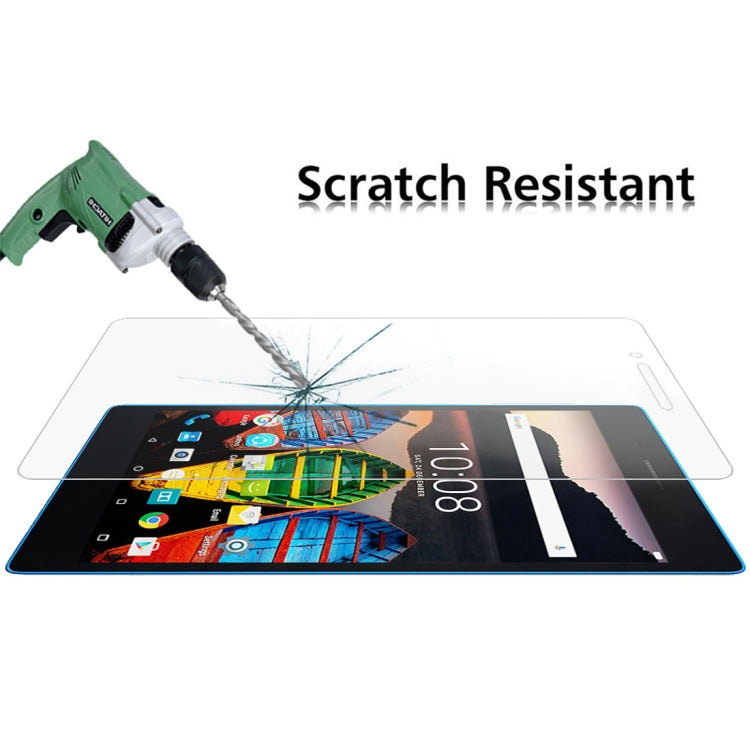 For Lenovo Tab3 730M 0.3mm 9H Surface Hardness Tempered Glass Screen Protector, For 730M