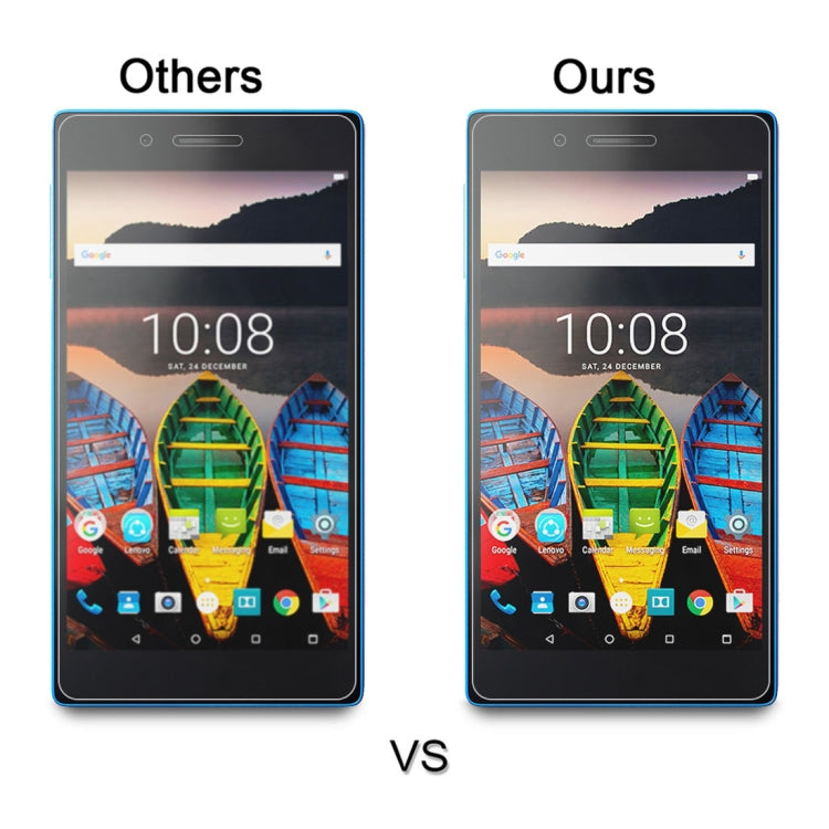 For Lenovo Tab3 730M 0.3mm 9H Surface Hardness Tempered Glass Screen Protector, For 730M