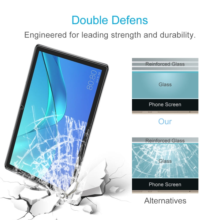 9H 2.5D Explosion-proof Tempered Glass Film for Huawei Mediapad M6 10.8 inch, For Huawei Mediapad M6 10.8 inch