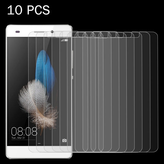 Lot de 10 films de protection d'écran en verre trempé antidéflagrant pour Huawei P8 Lite (2017), dureté 9H, 0,26 mm, non plein écran (10 pièces)