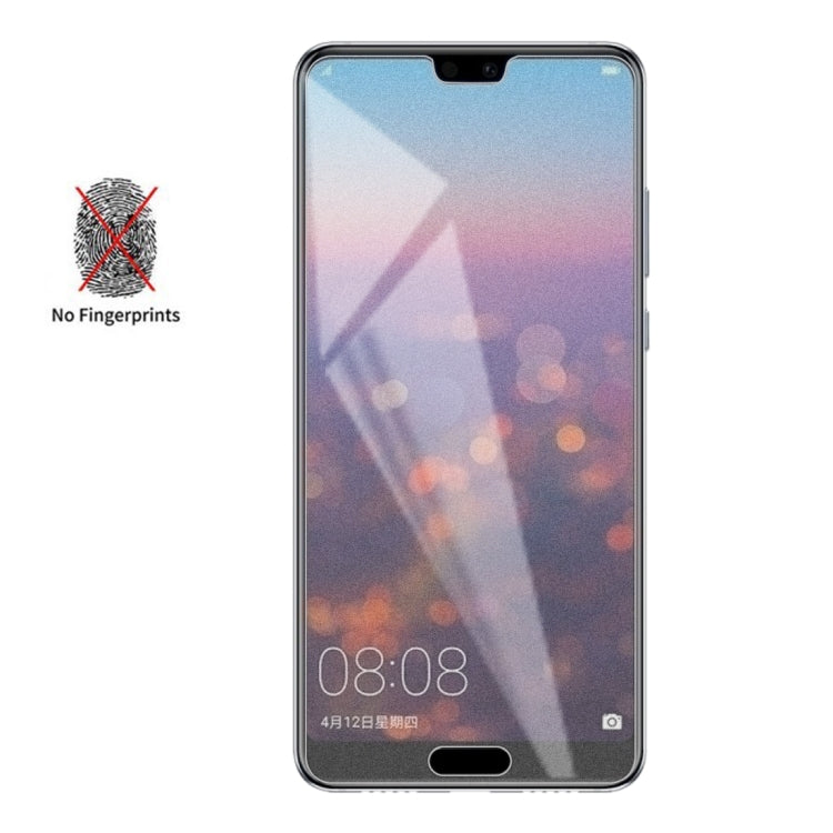 Non-Full Matte Frosted Tempered Glass Film for Huawei P20 Pro, For Huawei P20 Pro (1 PC)
