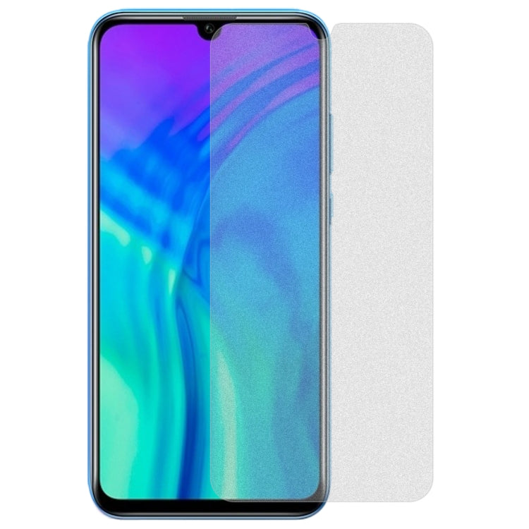 10 PCS Non-Full Matte Frosted Tempered Glass Film for Huawei Honor 20 Lite