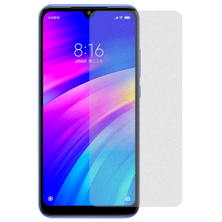 10 PCS Non-Full Matte Frosted Tempered Glass Film for Xiaomi Redmi 7, For Xiaomi Redmi 7