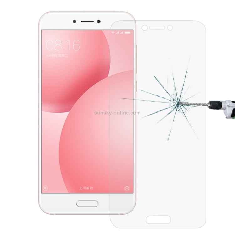 10 PCS for Xiaomi Mi 5c 0.26mm 9H Surface Hardness Explosion-proof Non-full Screen Tempered Glass Screen Film