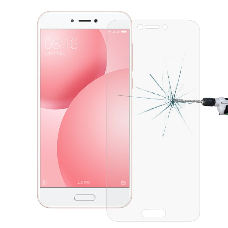 For Xiaomi Mi 5c 0.26mm 9H Surface Hardness Explosion-proof Non-full Screen Tempered Glass Screen Film, For Mi 5c