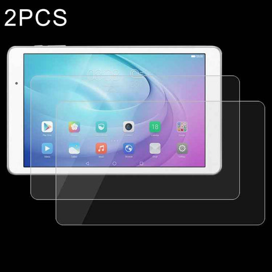 2 PCS 10 inch 0.4mm Universal 9H Surface Hardness Tempered Glass Screen Protector