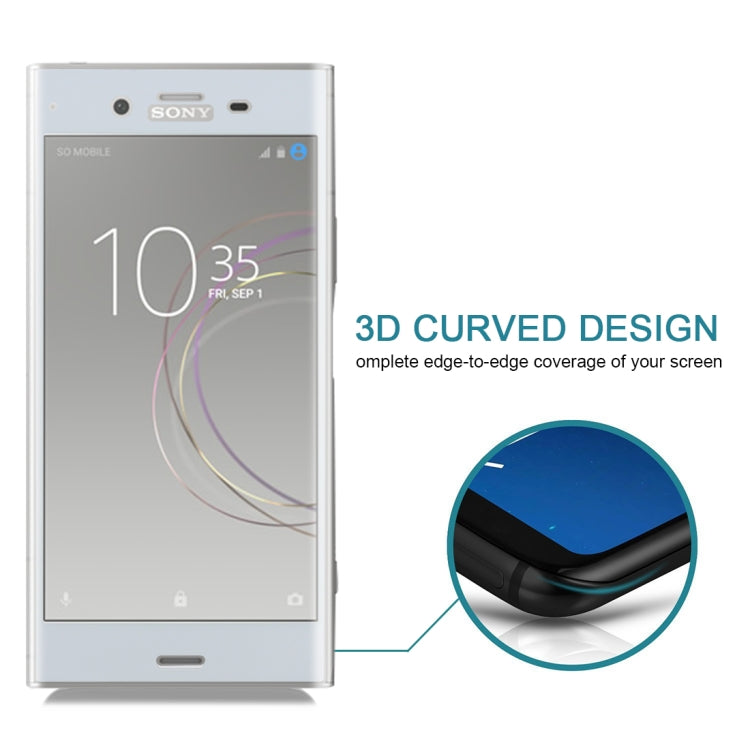 For Sony Xperia XZ1 0.26mm 9H Surface Hardness 3D Full Screen Tempered Glass Screen Protector, For Xperia XZ1, Sony Xperia XZ1