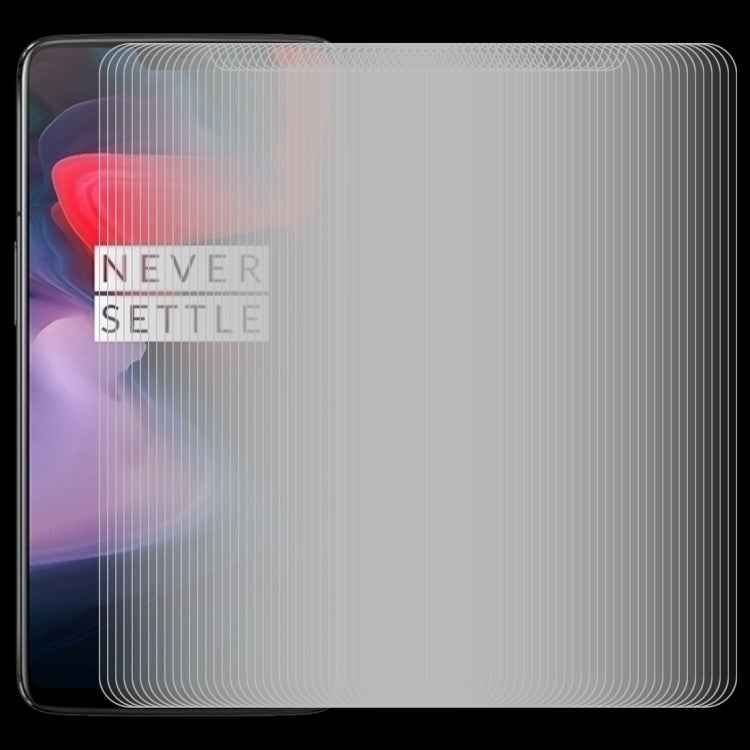 100pcs 0.26mm 9H 2.5D Tempered Glass Film for OnePlus 6
