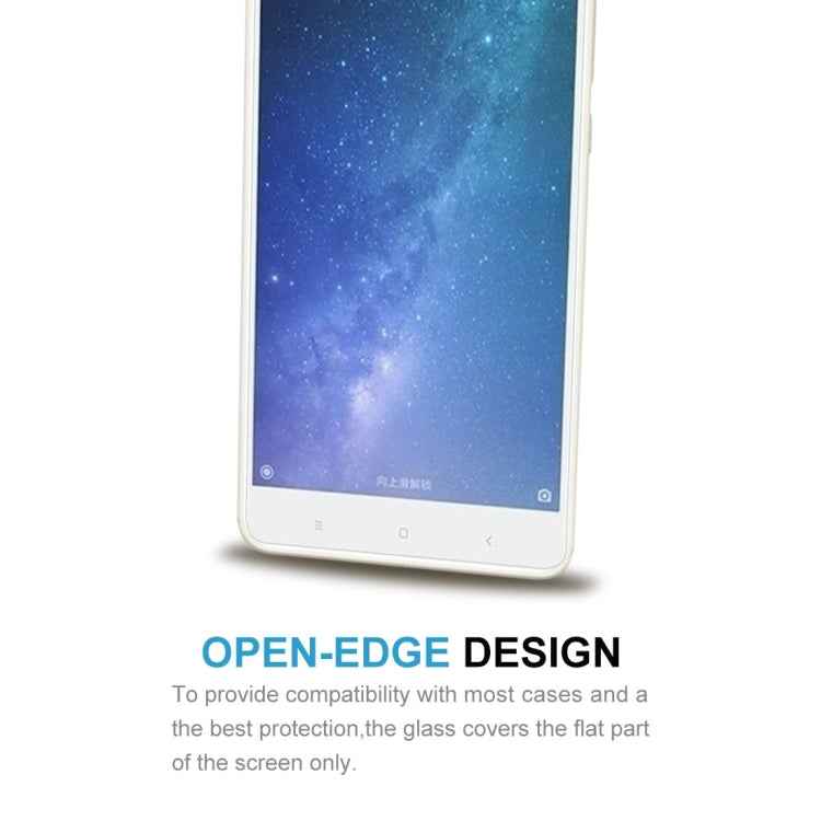 For Xiaomi Mi Max 2 0.3mm 9H Surface Hardness 2.5D Explosion-proof Non-full Screen Tempered Glass Screen Film