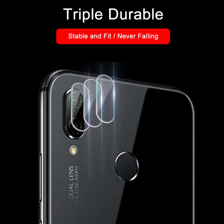 0.3mm 2.5D Transparent Rear Camera Lens Protector Tempered Glass Protective Film for Huawei Mate 20 Pro