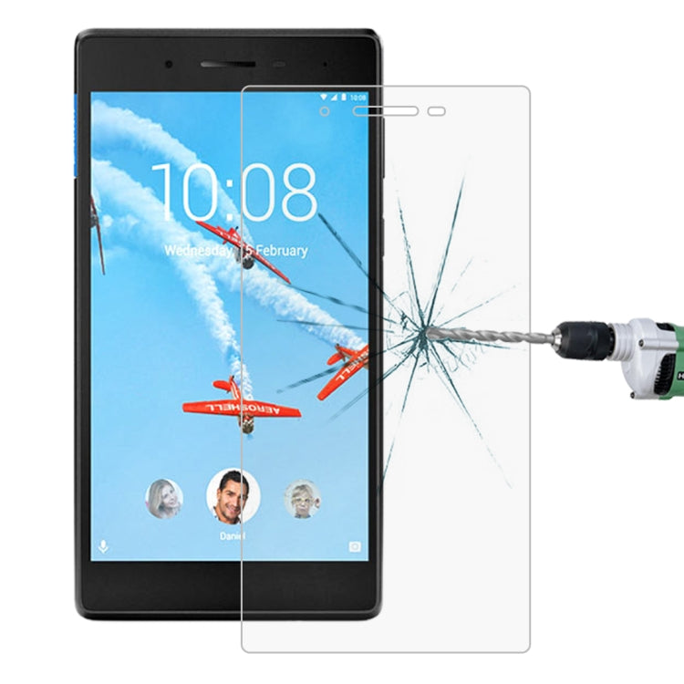 Film en verre trempé 9H plein écran 0,3 mm pour Lenovo Tab 7 / Tab 4 TB-7504