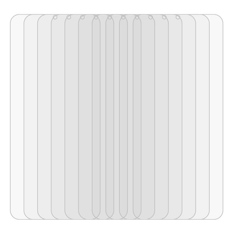 50 PCS 0.26mm 9H 2.5D Tempered Glass Film for Galaxy A70, No Retail Package