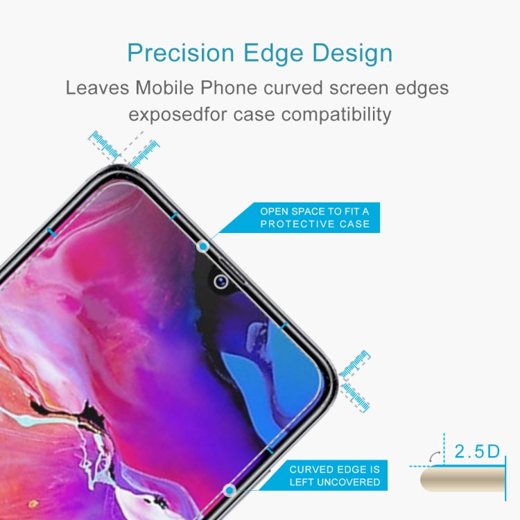 10 PCS 0.26mm 9H 2.5D Tempered Glass Film for Galaxy A70