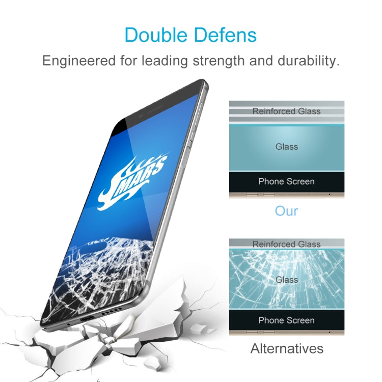 OCUBE for vernee Mars Pro 0.26mm 9H Surface Hardness 2.5D Explosion-proof Full Screen Tempered Glass Screen Film