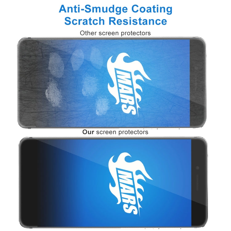 OCUBE for vernee Mars Pro 0.26mm 9H Surface Hardness 2.5D Explosion-proof Full Screen Tempered Glass Screen Film