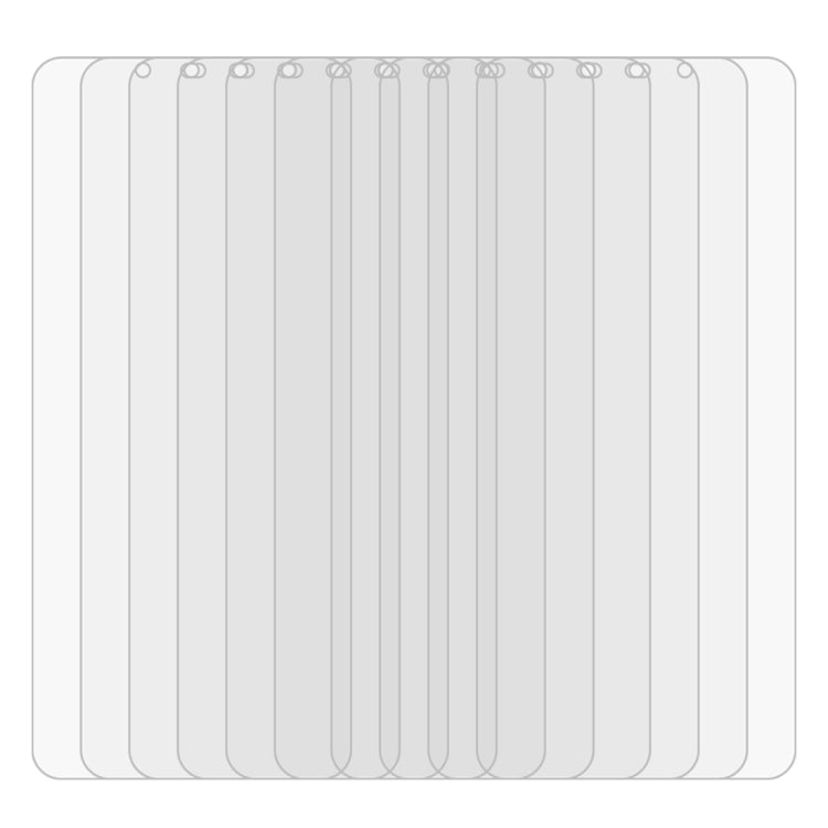 50 PCS 0.26mm 9H 2.5D Tempered Glass Film for Huawei Mate 20 lite, No Retail Package