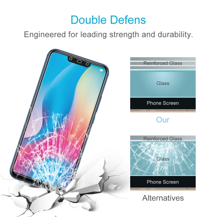 10 PCS 0.26mm 9H 2.5D Tempered Glass Film for Huawei Mate 20 lite