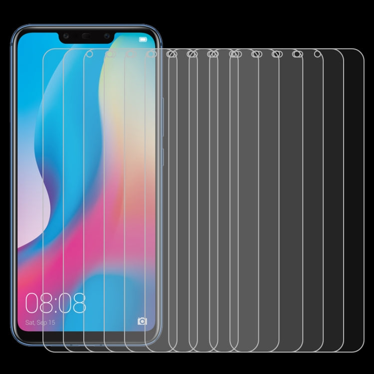 10 PCS 0.26mm 9H 2.5D Tempered Glass Film for Huawei Mate 20 lite