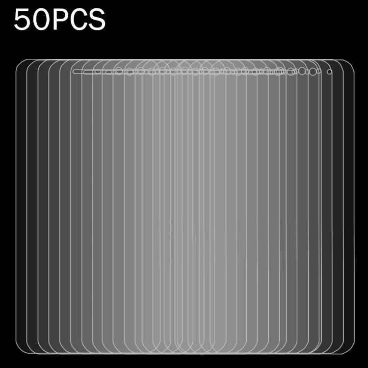 50 PCS for Huawei Y5 2017 0.3mm 9H Surface Hardness 2.5D Explosion-proof Full Screen Tempered Glass Screen Film, No Retail Package