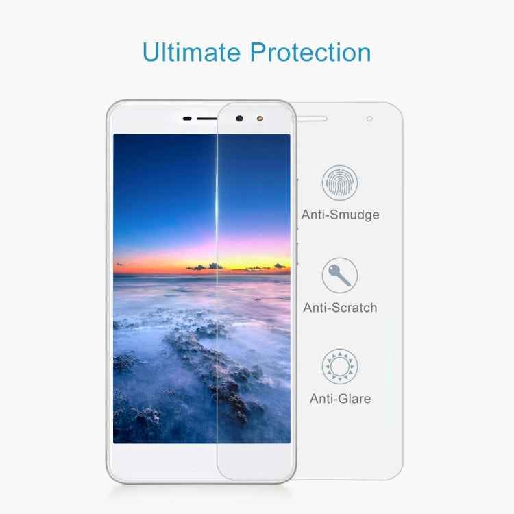 50 PCS for Huawei Y5 2017 0.3mm 9H Surface Hardness 2.5D Explosion-proof Full Screen Tempered Glass Screen Film, No Retail Package