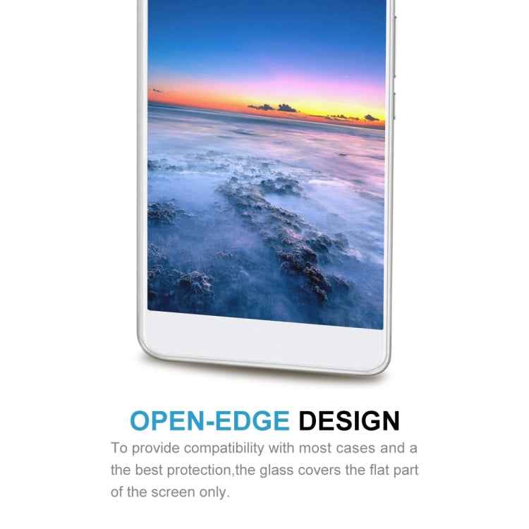 50 PCS for Huawei Y5 2017 0.3mm 9H Surface Hardness 2.5D Explosion-proof Full Screen Tempered Glass Screen Film, No Retail Package