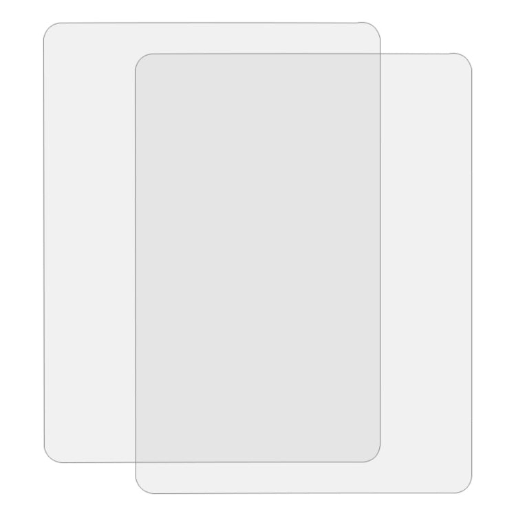 2 PCS 0.26mm 9H Surface Hardness Straight Edge Explosion-proof Tempered Glass Film for iPad Pro 12.9 2018/2020/2021/2022