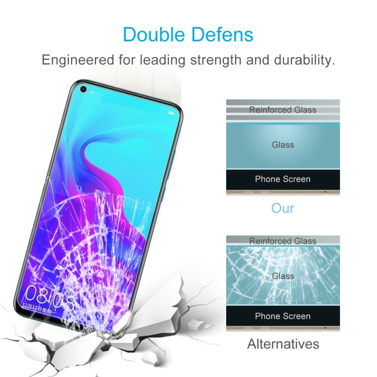 10 PCS 0.26mm 9H 2.5D Explosion-proof Tempered Glass Film for Huawei Nova 4, Huawei Nova 4