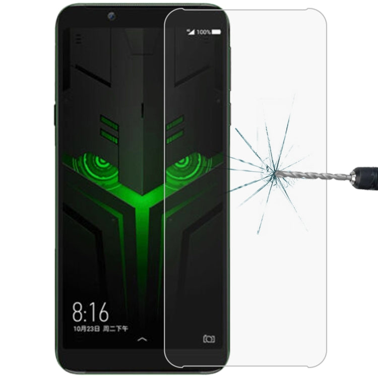 Película de vidrio templado a prueba de explosiones 9H 2.5D de 0,26 mm para Xiaomi Black Shark Helo