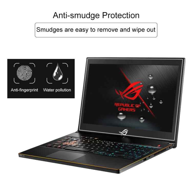 Laptop Screen HD Tempered Glass Protective Film for ASUS ROG GU501 15.6 inch