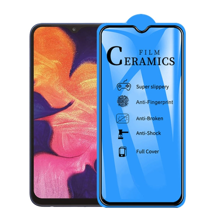 25 PCS 2.5D Full Glue Full Cover Ceramics Film for Galaxy A10 / M10