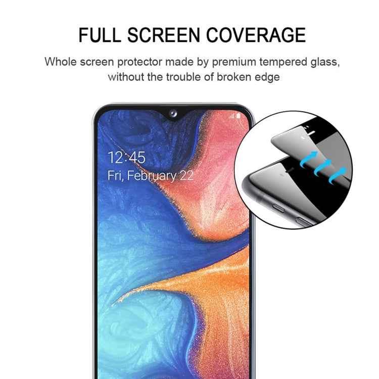 Full Glue Full Cover Screen Protector Tempered Glass Film for Galaxy J6+ & J4+