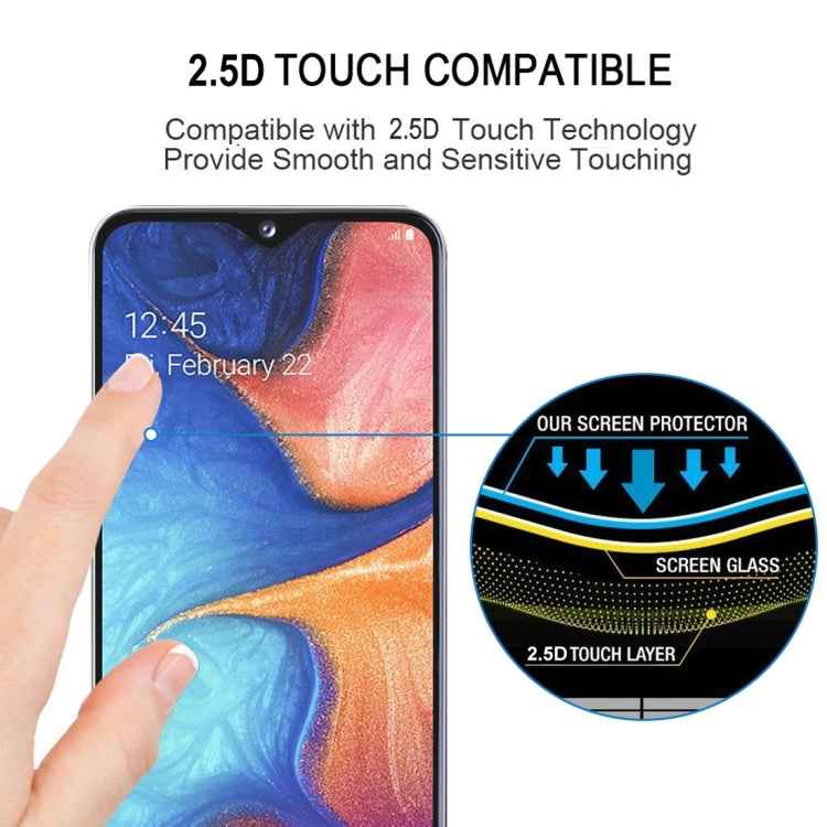Full Glue Full Cover Screen Protector Tempered Glass Film for Galaxy J6+ & J4+