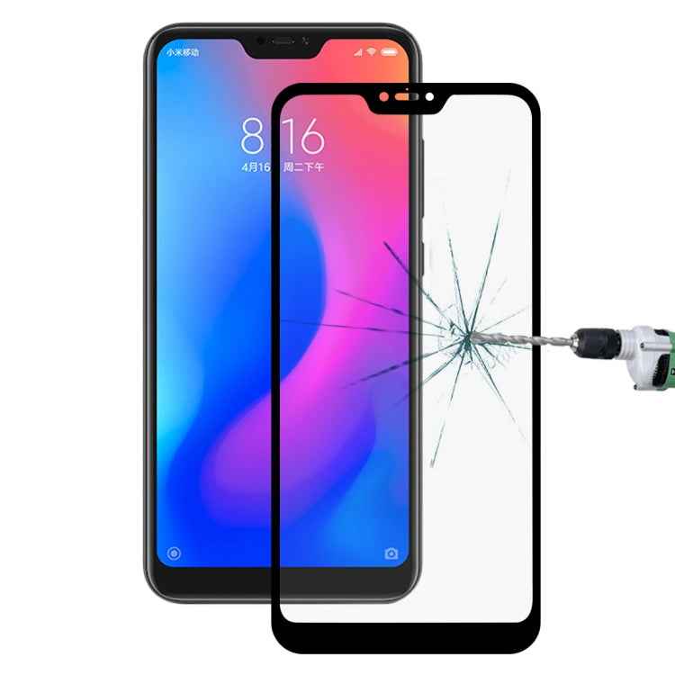 Ultra Thin 9H 3D HD Anti-burst Full Screen Carbon Fiber Tempered Glass Film for Xiaomi Redmi Note 6