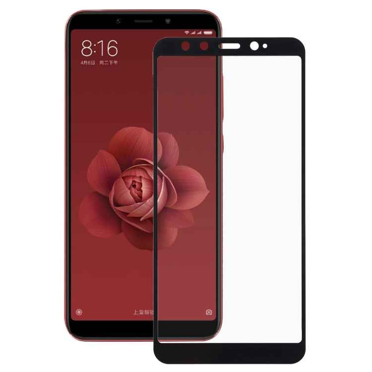 Ultra Thin 9H 3D HD Anti-burst Full Screen Carbon Fiber Tempered Glass Film for Xiaomi Mi 6X / A2