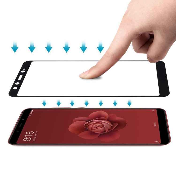 Ultra Thin 9H 3D HD Anti-burst Full Screen Carbon Fiber Tempered Glass Film for Xiaomi Mi 6X / A2