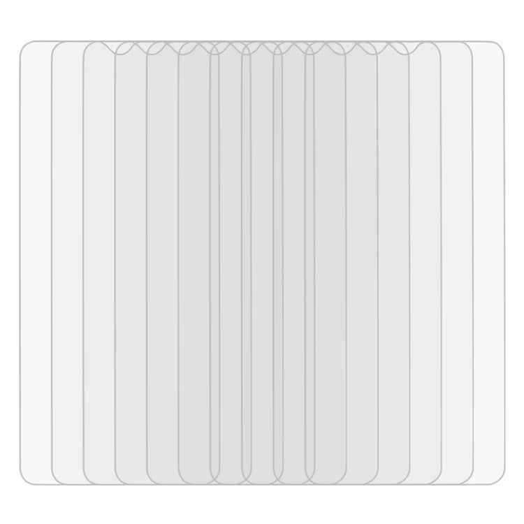 50 PCS 0.26mm 9H 2.5D Tempered Glass Film for Galaxy A20s