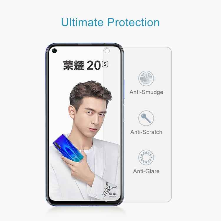 For Huawei Honor 20s 10 PCS 0.26mm 9H 2.5D Tempered Glass Film