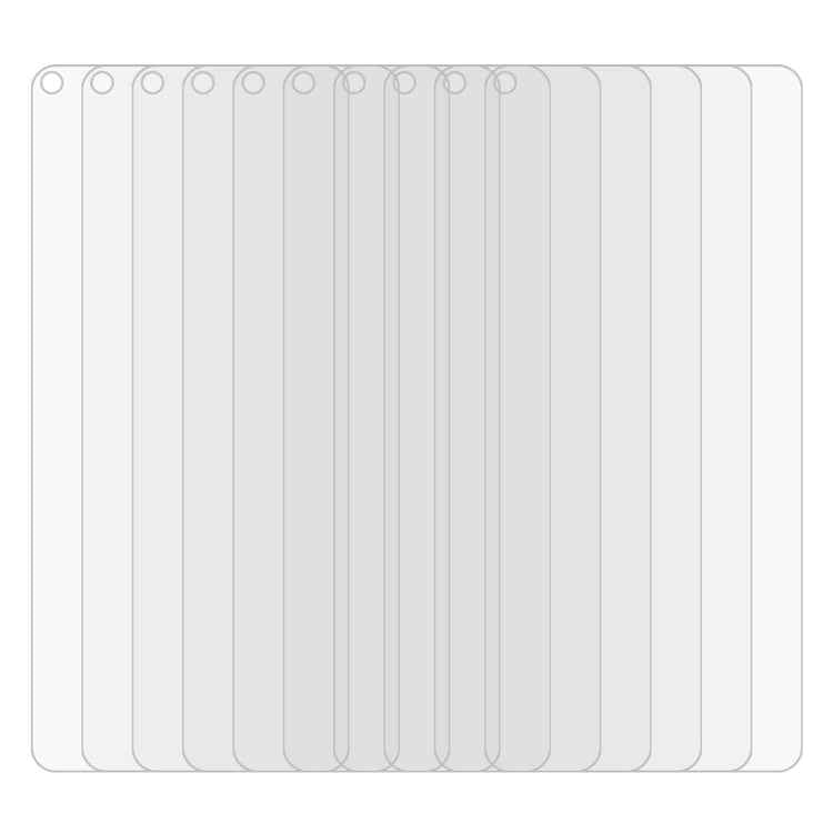 For Huawei Nova 5T 50 PCS 0.26mm 9H 2.5D Tempered Glass Film