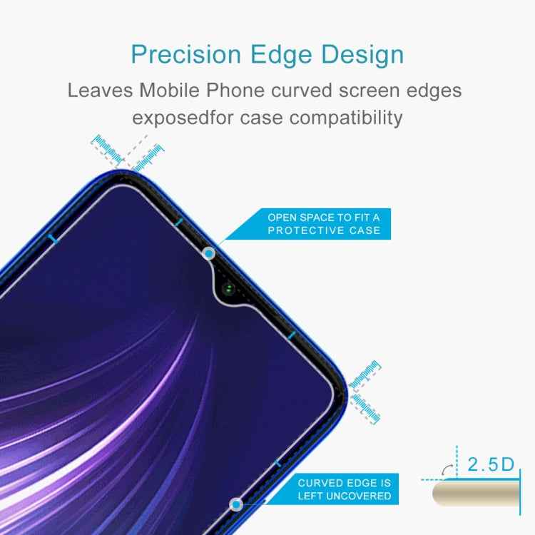 For Xiaomi Redmi Note 8 2021 / Redmi Note 8 50 PCS 0.26mm 9H 2.5D Tempered Glass Film