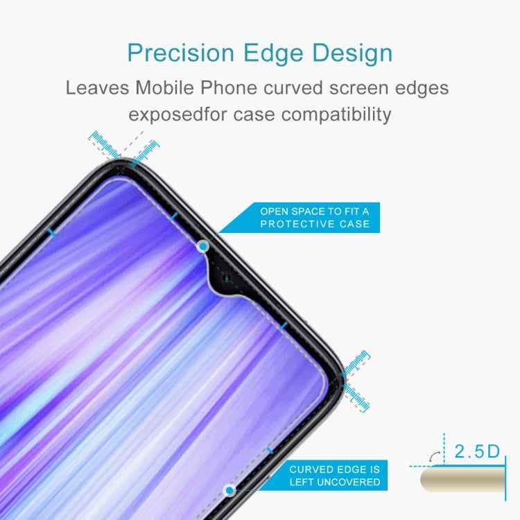 For Xiaomi Redmi Note 8 Pro 0.26mm 9H 2.5D Tempered Glass Film