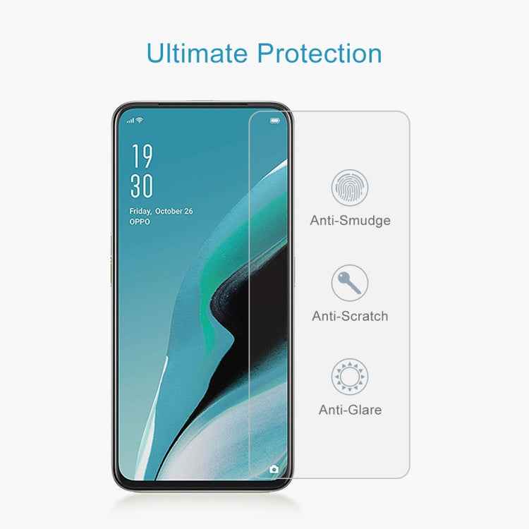 For OPPO Reno 2F 10 PCS 0.26mm 9H 2.5D Tempered Glass Film