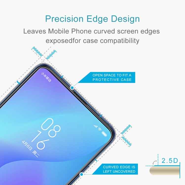 0.26mm 9H 2.5D Tempered Glass Film for Xiaomi Redmi K20 / K20 Pro / K20 Pro Premium / Mi 9T