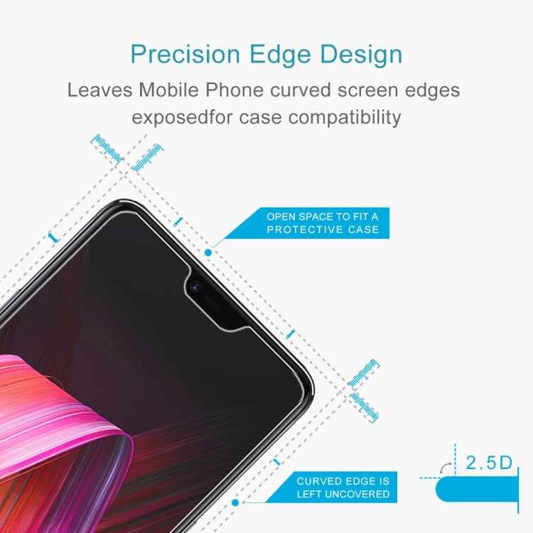 10 PCS 9H 2.5D Tempered Glass Film for OPPO R15 / R15 Pro